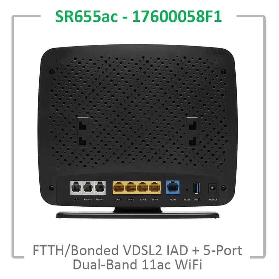 FTTH/Bonded VDSL2 IAD 5-Port Dual-Band 11AC WiFi