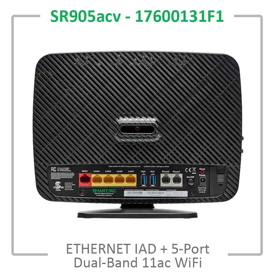 Ethernet IAD + 5-Port Dual Band 11AC WiFi